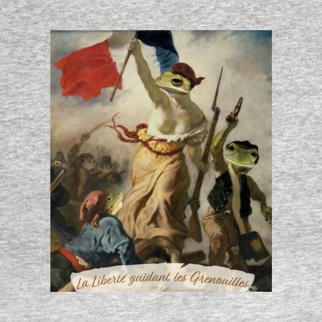 Liberty Guiding the Frogs by GaryGirod